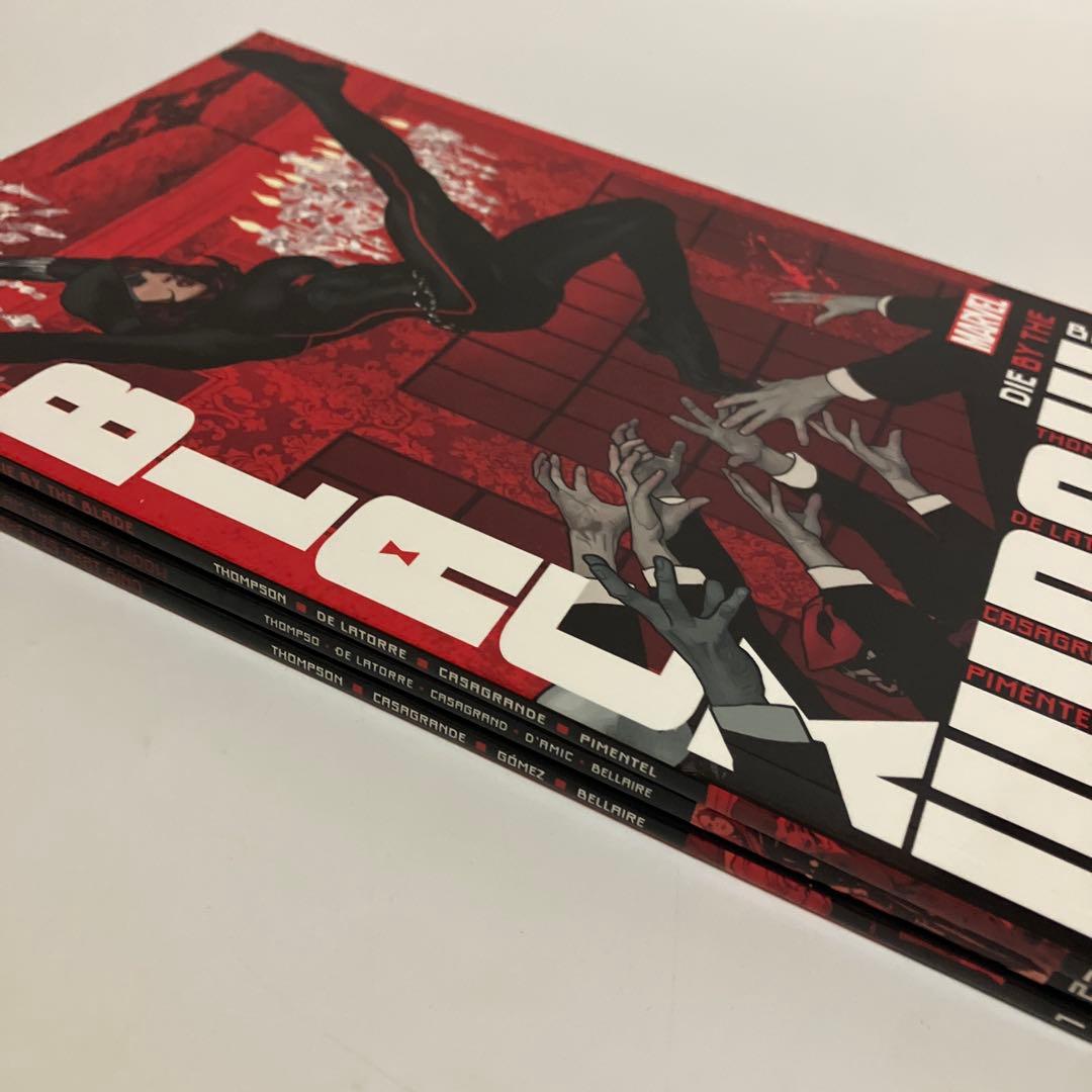 アメコミ・英語　BLACK WIDOW　全3巻セット　ブラック・ウィドウ