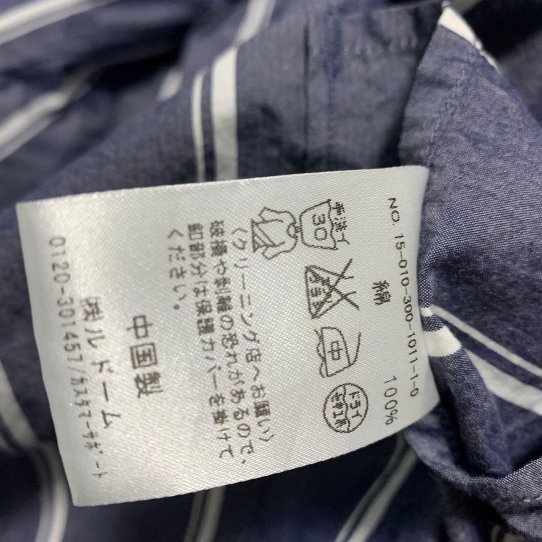大きいサイズ 洗える エディフィス テーラードジャケット ストライプ アンコン