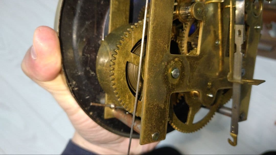 SEIKOSHA 精工舎 柱時計 古時計 ゼンマイ