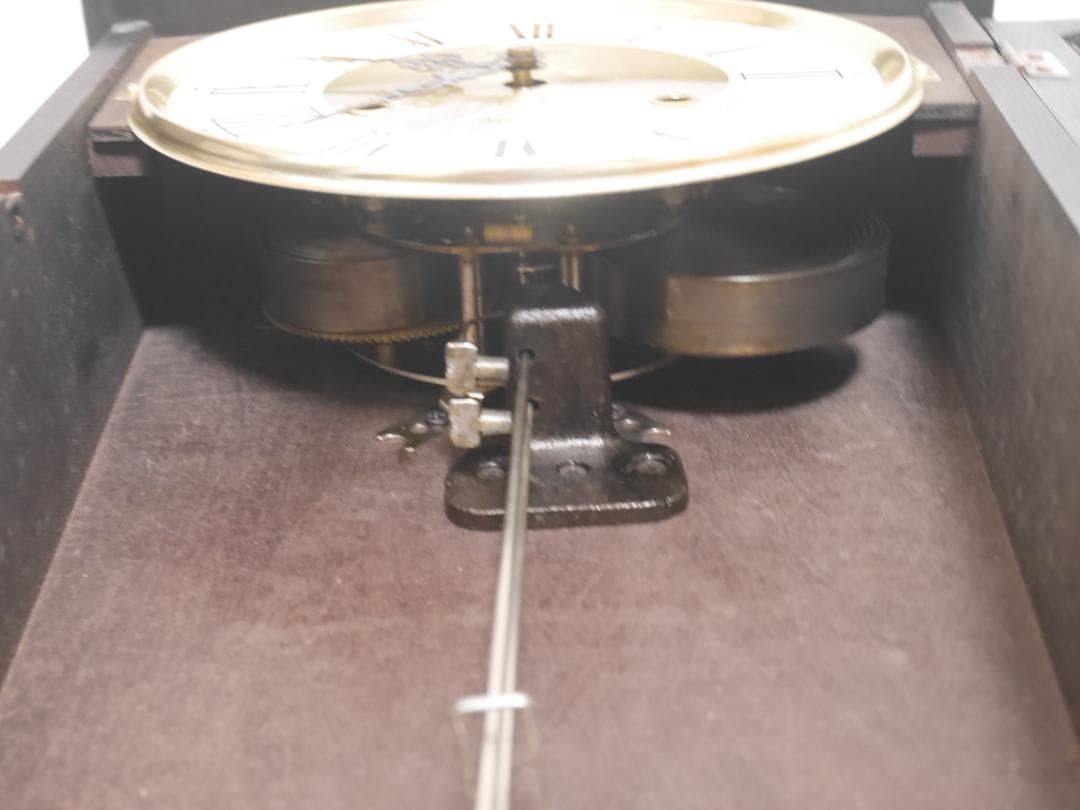 動作良品★昭和アンティーク　SEIKO セイコー柱時計　1か月巻◆中古
