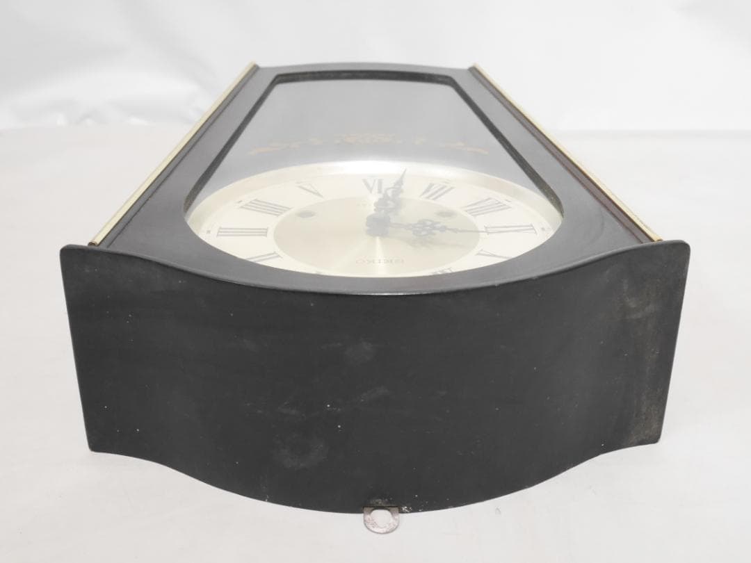 動作良品★昭和アンティーク　SEIKO セイコー柱時計　1か月巻◆中古