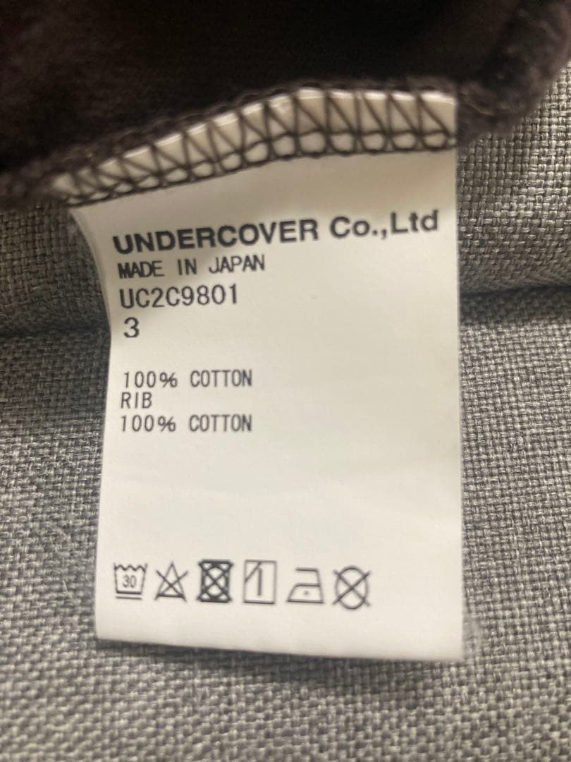 23AW UNDERCOVER E2-E4 Tシャツ 高橋盾氏着用