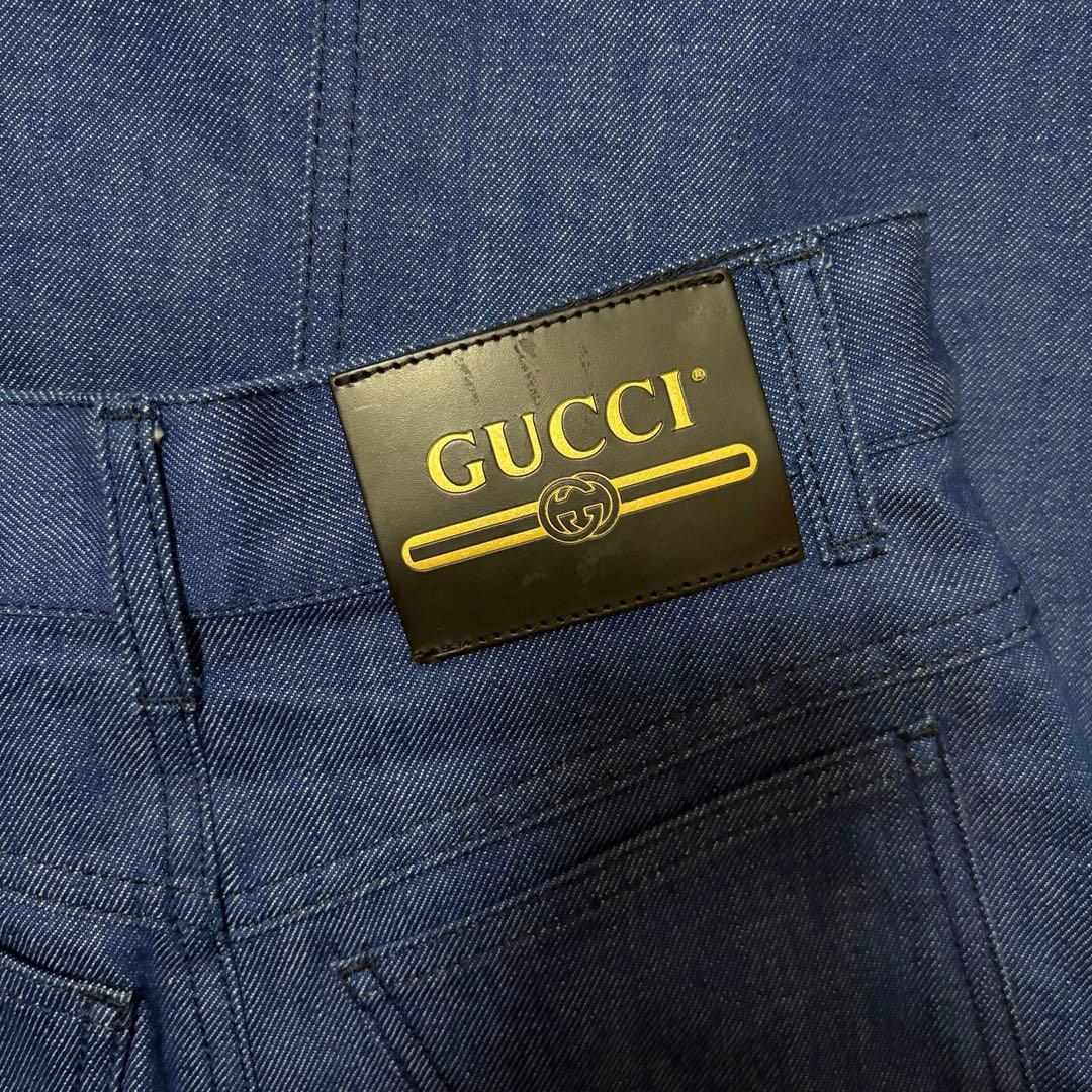 【美品】GUCCI デニムスカート36サイズ