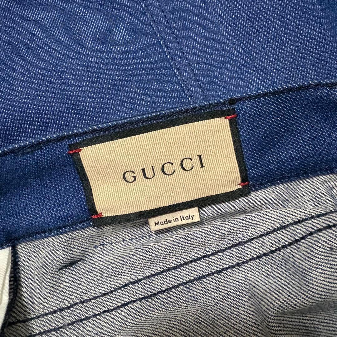 【美品】GUCCI デニムスカート36サイズ