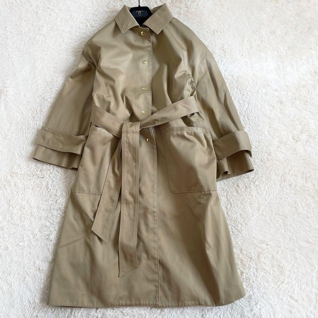 ゆき様　希少美品　オーガ　トレンチコート　ベルト　ロングコート