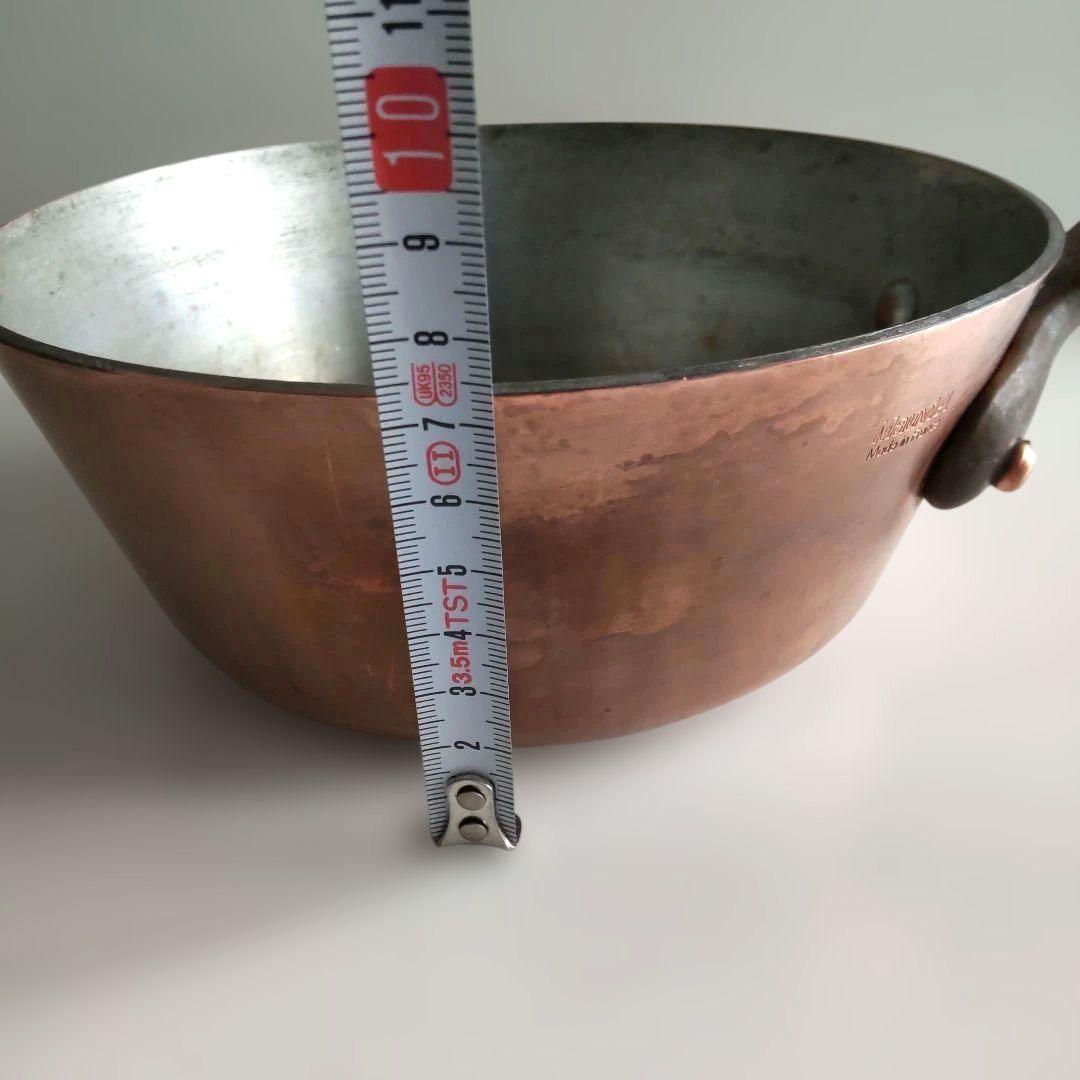 Mauviel ムヴィエール　銅製 片手鍋 18cm IH不可