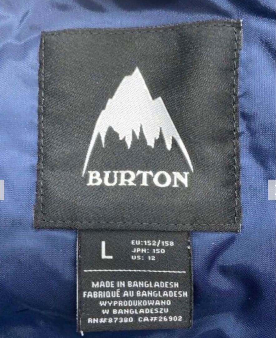 BURTON スノボ　ウェア　上下セット　L　150