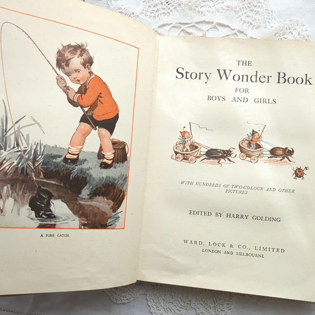 稀少1930ヴンテージ絵本 アンアンダーソン 洋書 アンティーク ヴィクトリアン