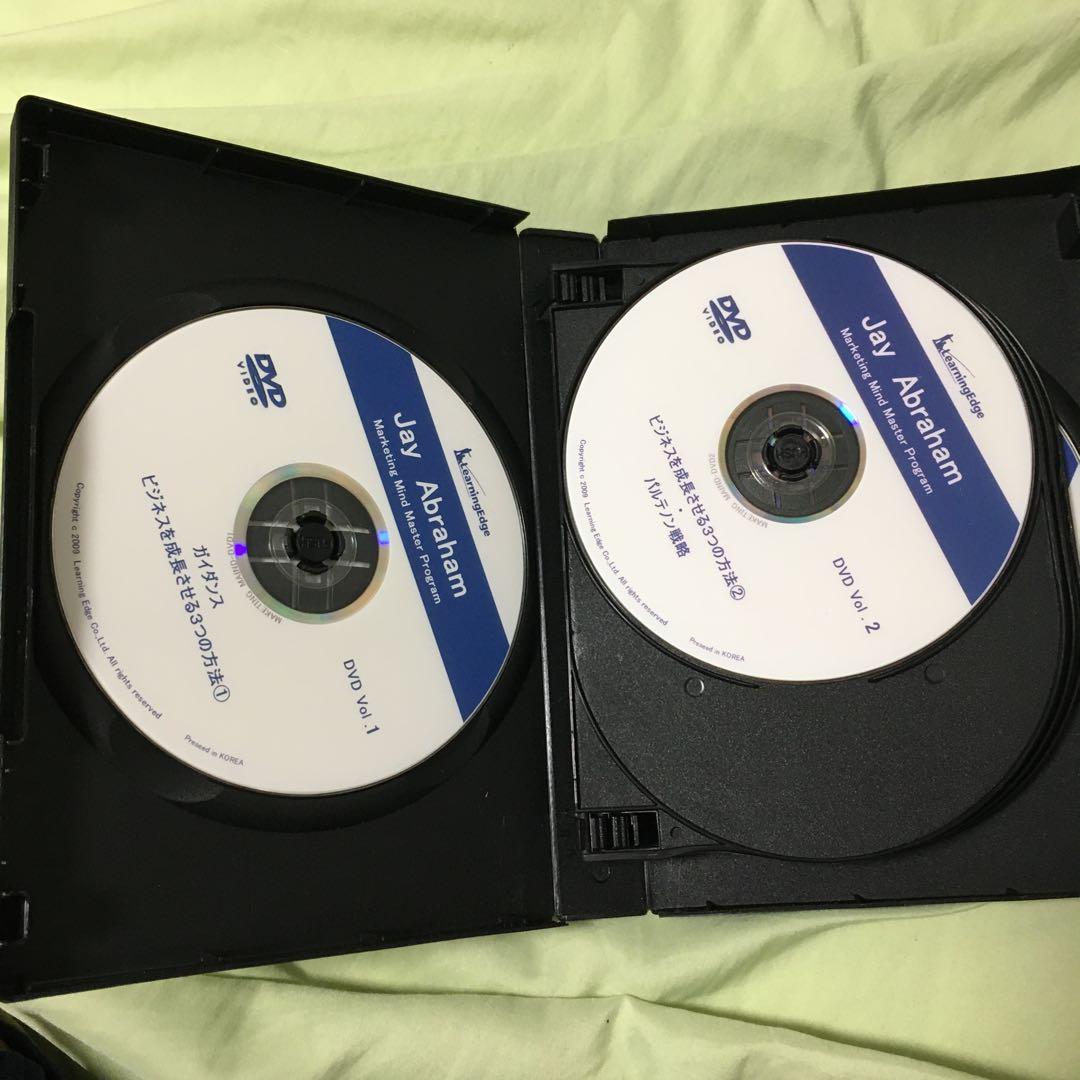 ば*)様 ジェイエイブラハム マーケティングマインドマスタープログラム DVD