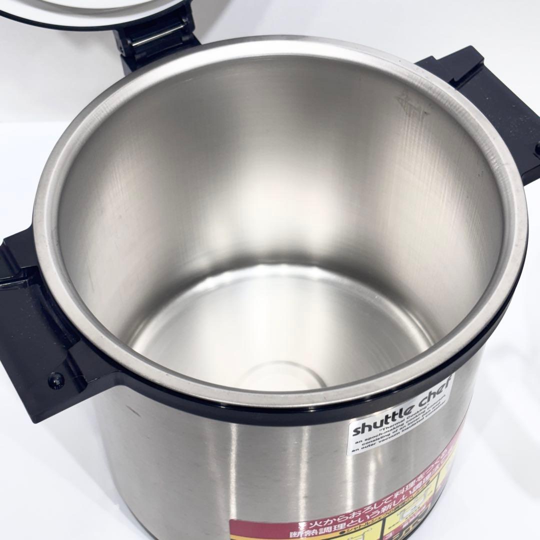 希少！新品・未使用品！日本酵素 シャトルシェフ 真空保温調理器 4.5Ⅼ