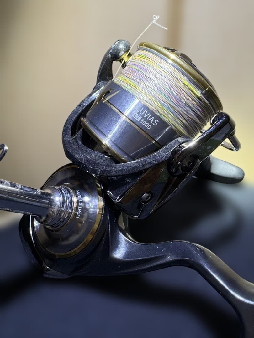 DAIWA LUVIAS LT3000-XH ゴメクサスリールスタンド付き