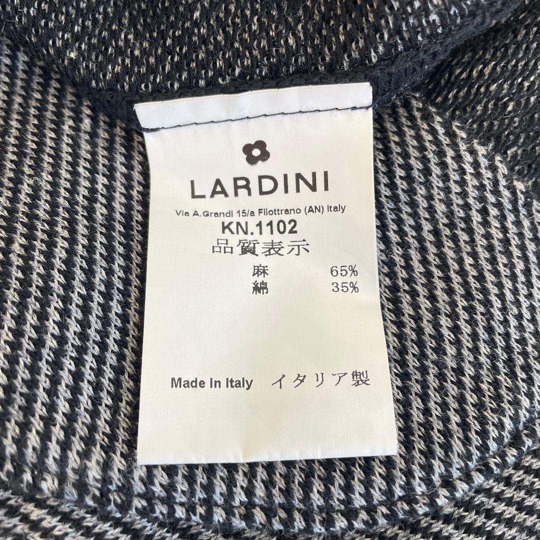 【LARDINI】イタリア製 テーラードジャケット シングル Mサイズ　☆