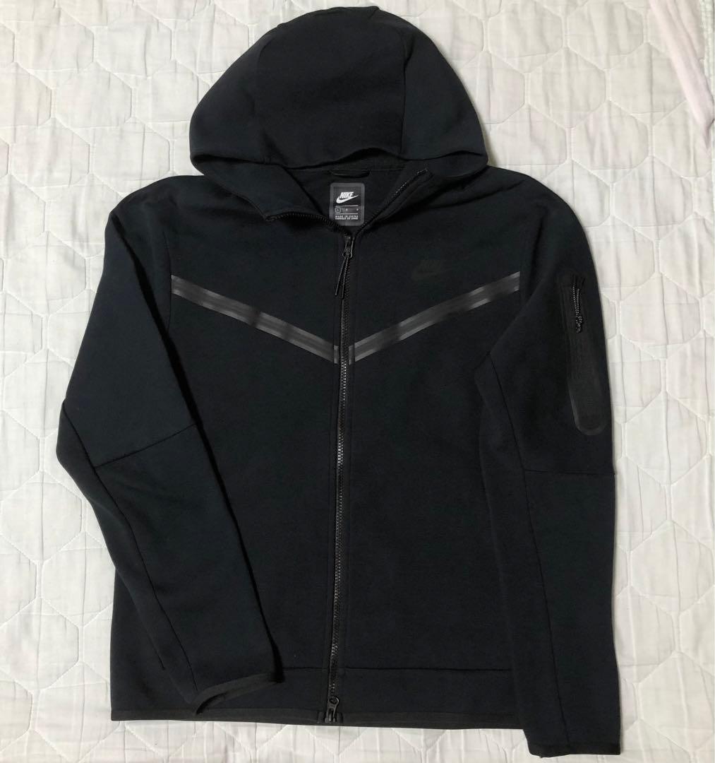 廃盤　美品NIKEテックフリース　BLACKセットアップ Lサイズ　ナイキ　上下