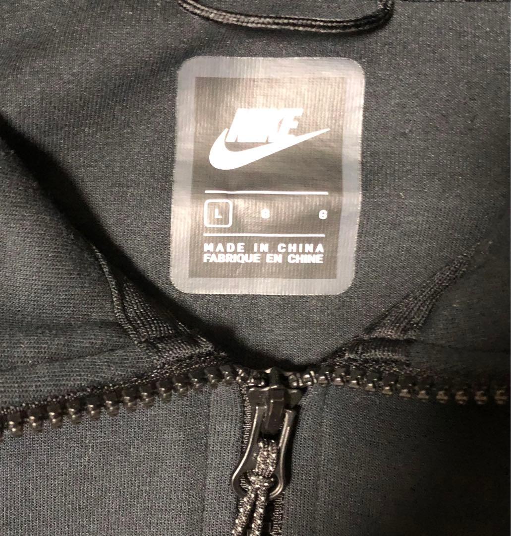 廃盤　美品NIKEテックフリース　BLACKセットアップ Lサイズ　ナイキ　上下