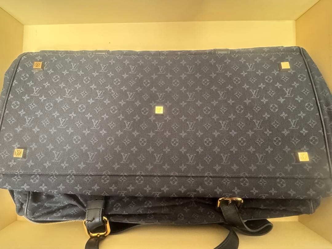 Louis Vuitton ネイビー ボストンバッグ　TSTブルー