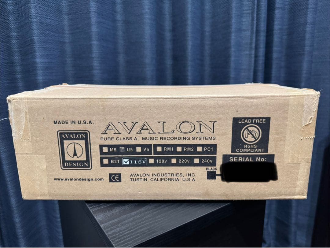 配信機器・PA機器・レコーディング機器 AVALON DESIGN U5 BLACK