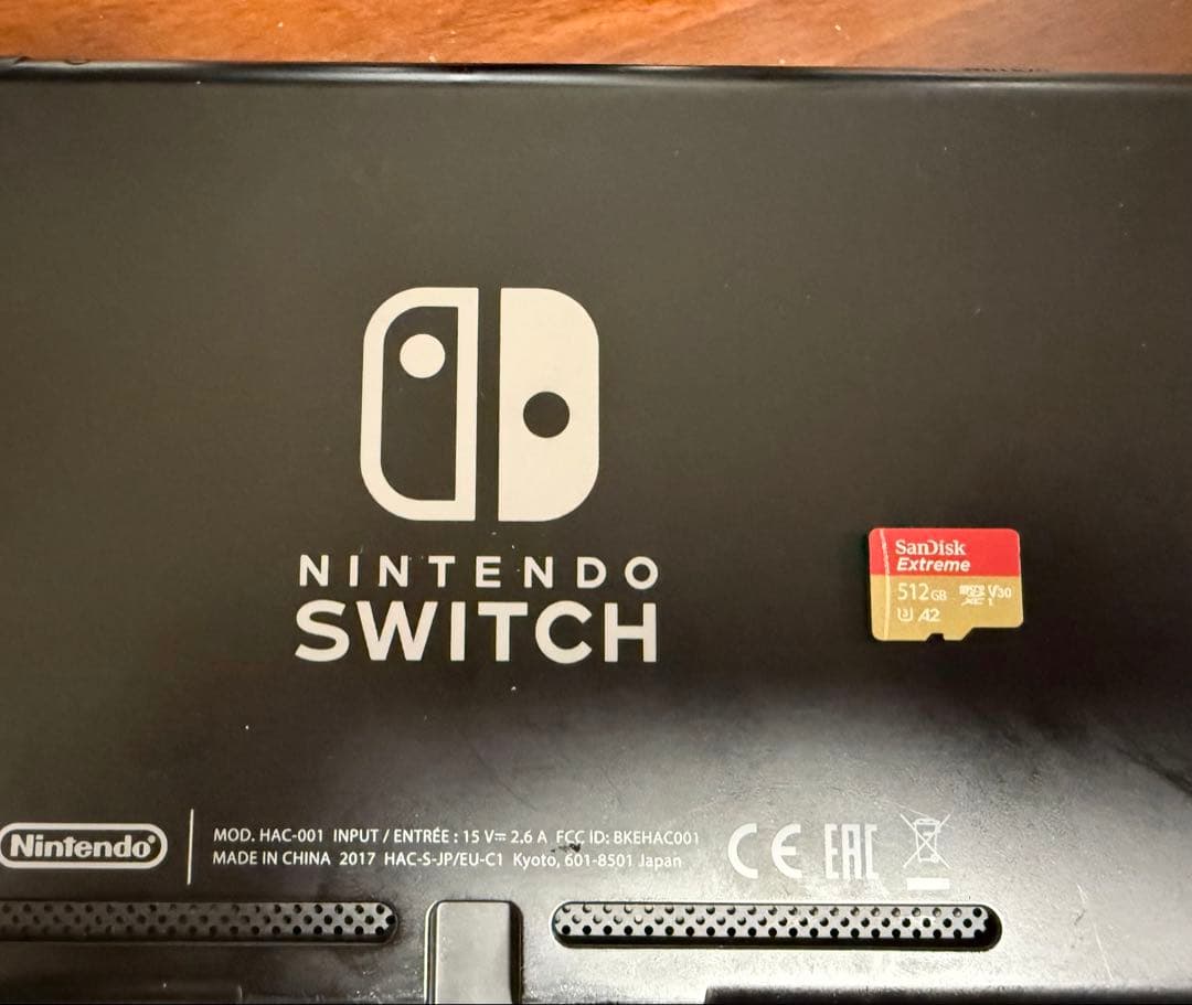 Nintendo Switch 本体 ケース・SDカード512GB付き