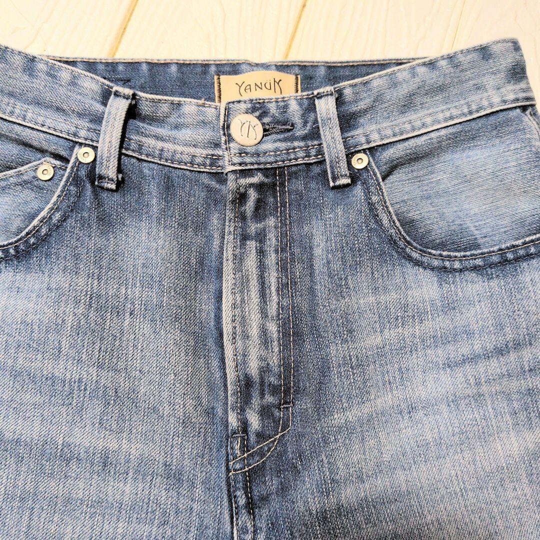 【美品】完売 YANUK ANNETTE トリックライトデニムパンツサイズ25