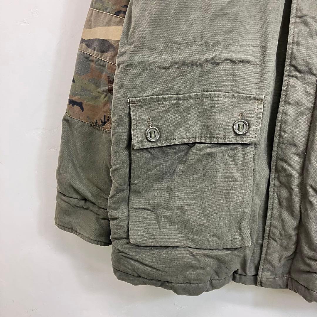 90s VEKDO HINOKS N-3B フライトジャケット スイス軍 カモ柄