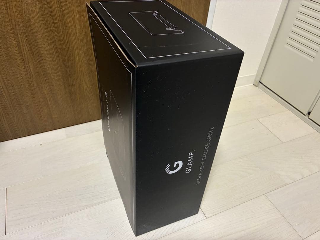 GLAMP. 超少煙グリル SG-01 ブラック 未使用品