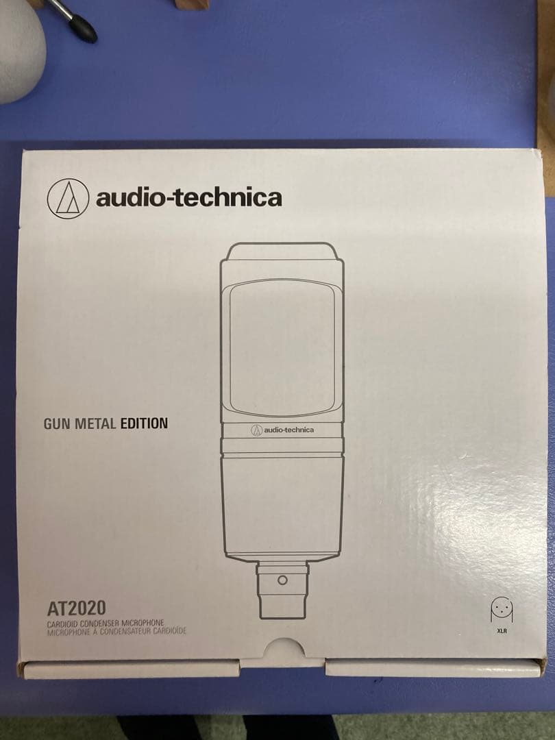 audio-technica AT2020コンデンサーマイク 収納ポーチ付き