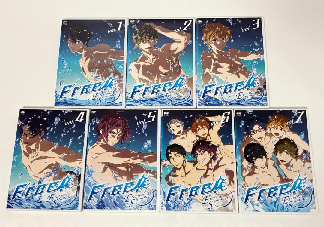 Free! 1期 2期 3期＋劇場版 5点セット DVD