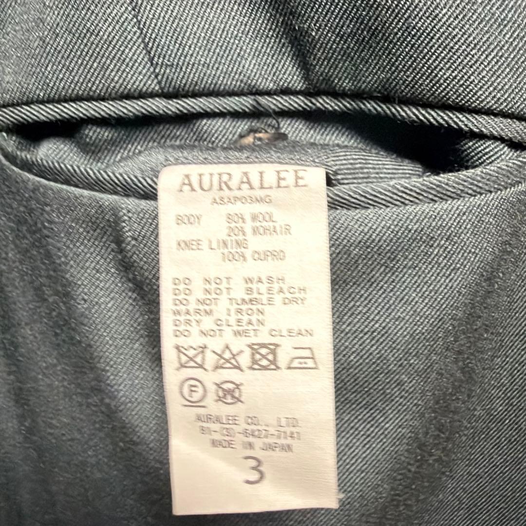 ジャケット・アウター auralee 18aw wool mohair jacket pants