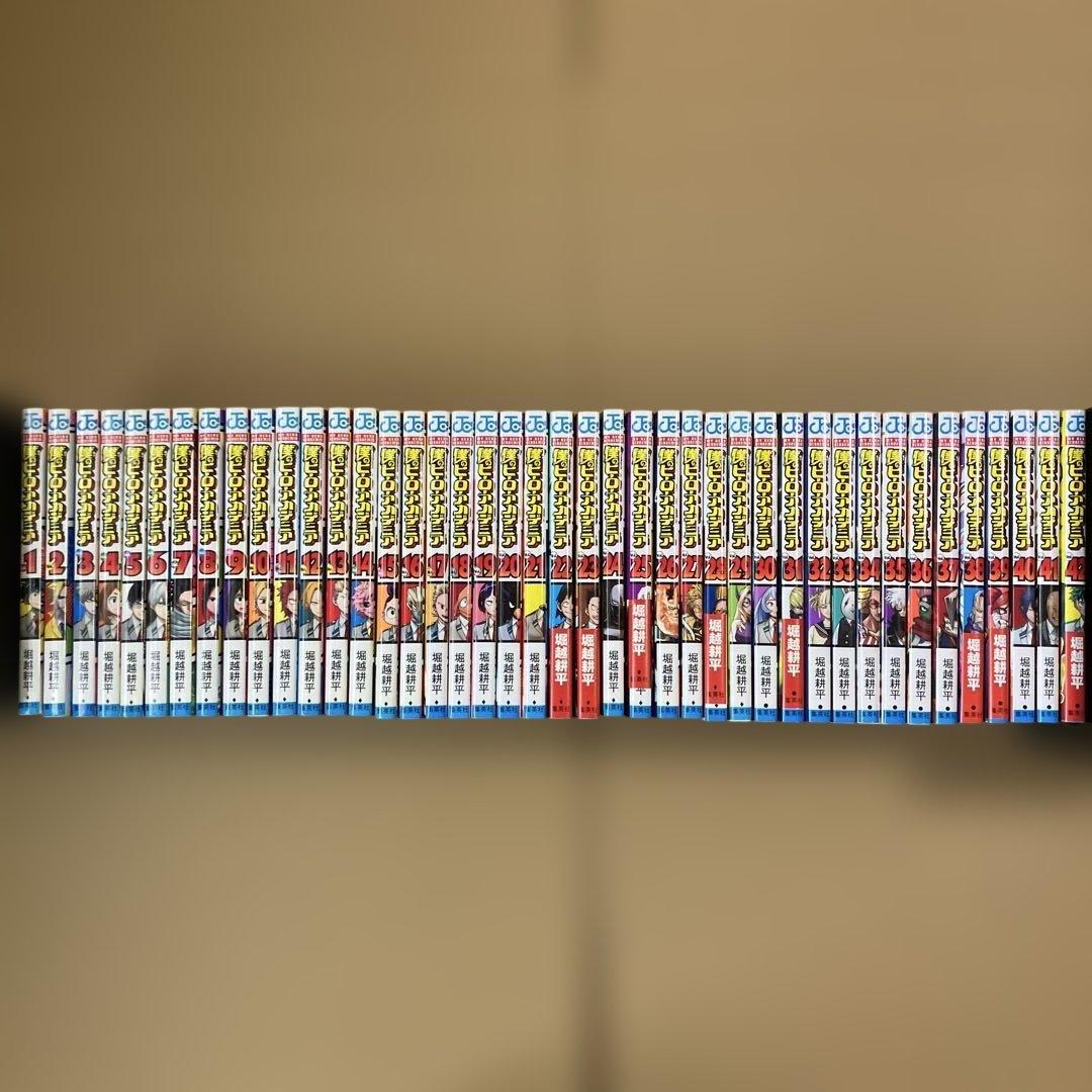 【全巻＋関連本26冊】計 68冊　僕のヒーローアカデミア 1～42巻　堀越耕平