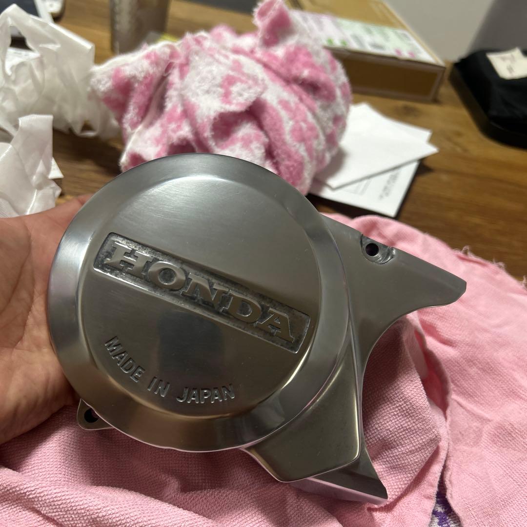 最終値下げ！入荷予定なし！モンキー　ジェネレーターカバー　バフ掛け　5.5j