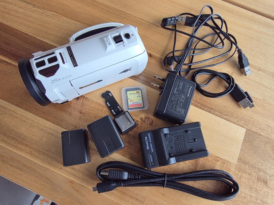 Panasonic HC-VX990M 4K ビデオカメラ