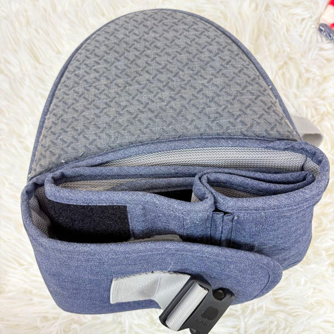 美品 BABY & Me BELK'S first 抱っこ紐 ネイビー ベビー