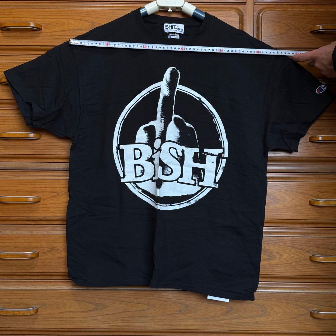 BISH ブラック Tシャツ