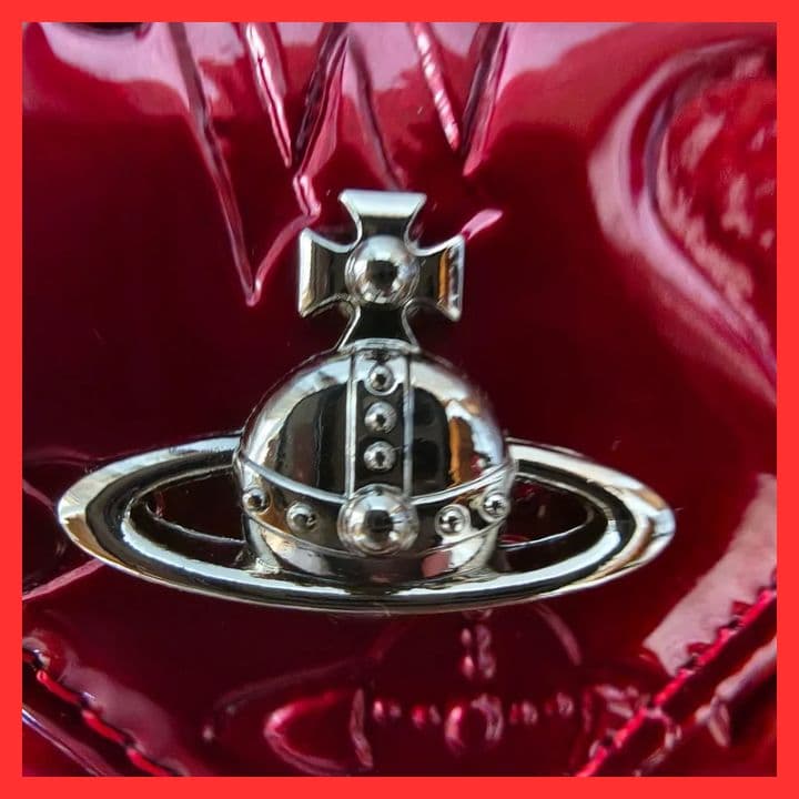 新品未使用ヴィヴィアンウエストウッド三つ折り財布965VW767BURGUNDY