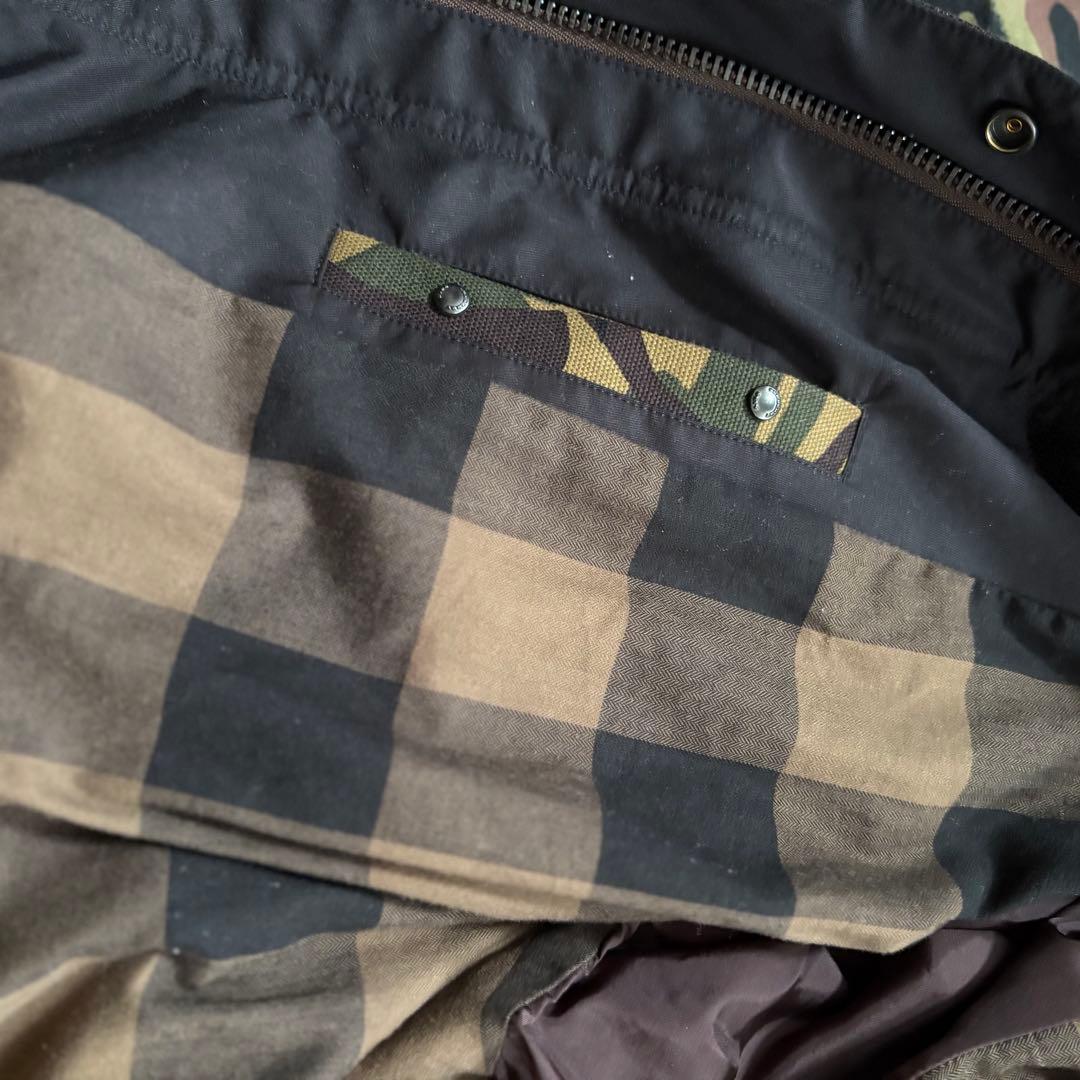 BURBERRY 迷彩 ミリタリージャケット uk14 美品バーバリー