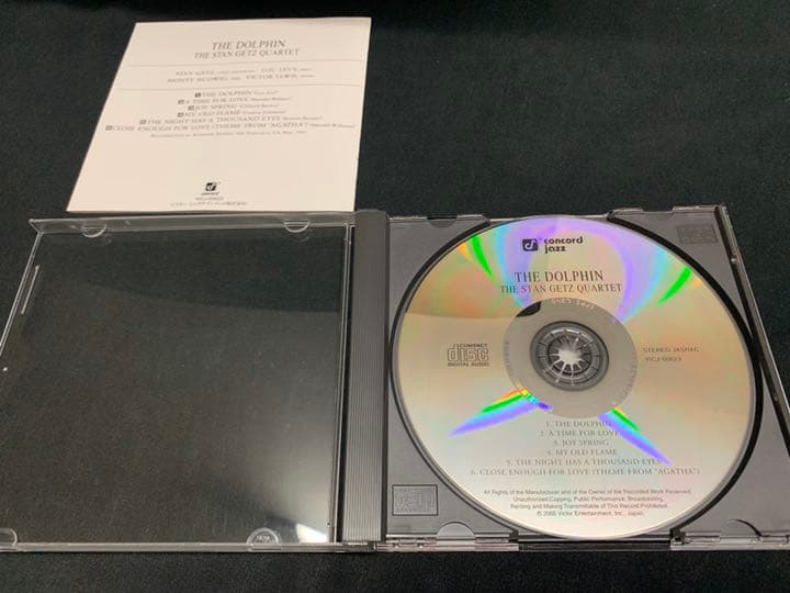 洋楽 The Stan getz quartet the dolphin cd