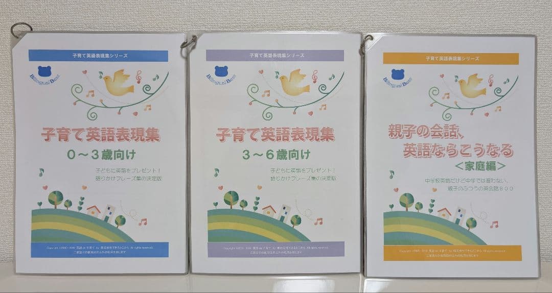 ⤵️値下げ⤵️【美品】0歳から中1まで活用できる英会話教材（CD＆会話集リスト）