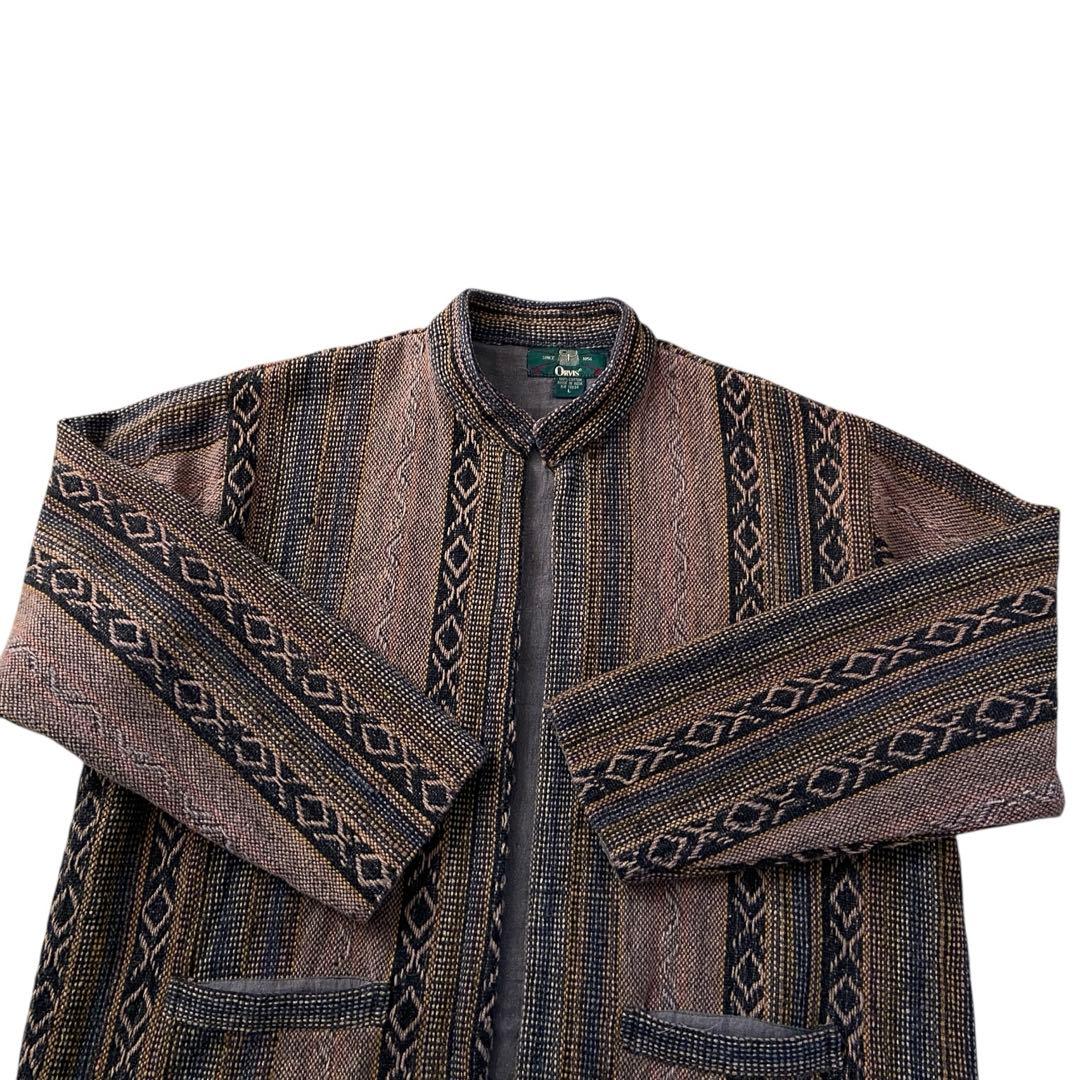 90s ORVIS ネイティブ パータン ラグ ジャケット