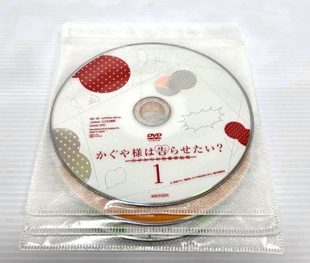 かぐや様は告らせたい？　 レンタルDVD 第二期　全巻セット　全6巻　アニメ