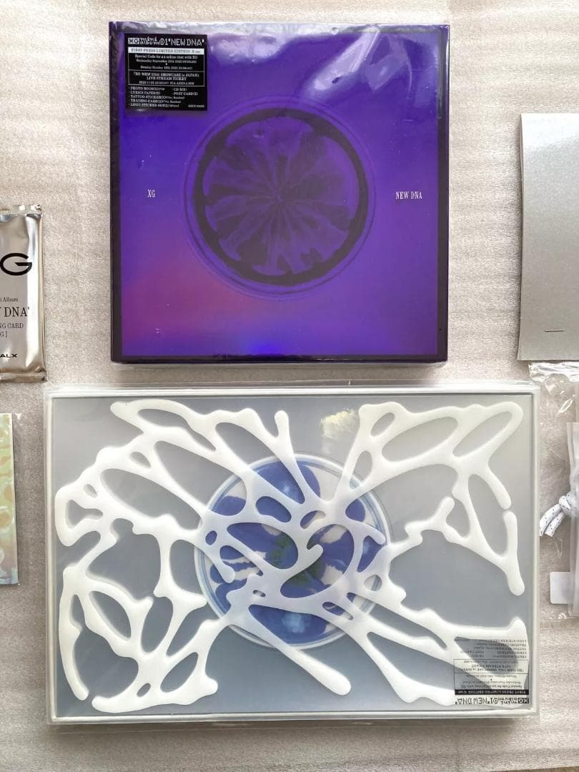 XG NEW DNA 初回限定 X G 2形態 CD トレカ セット 公式品