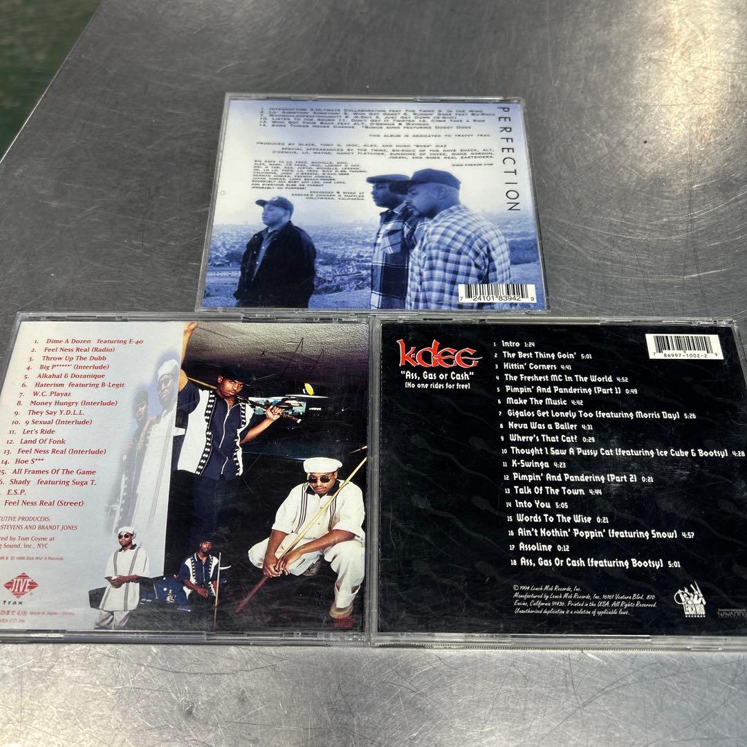 k-dee Playaz Tryna Strive Foesum CD 3枚
