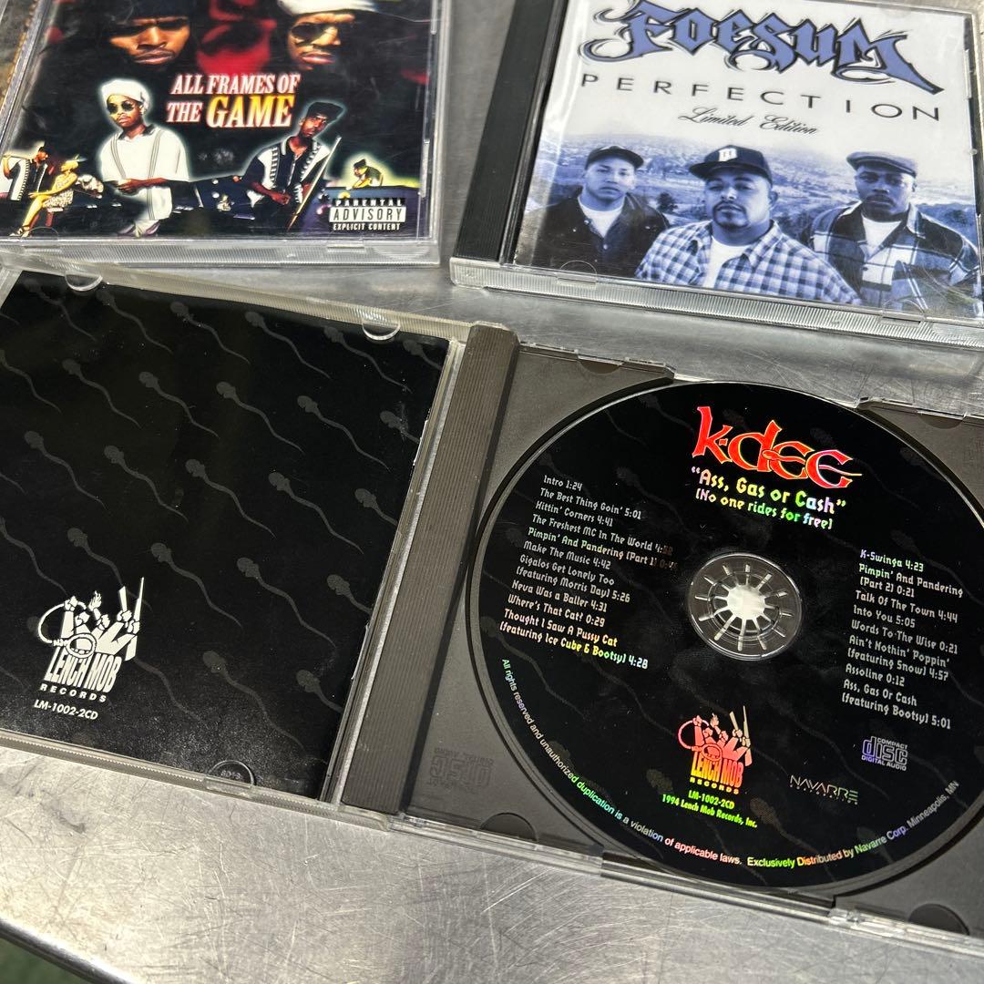 k-dee Playaz Tryna Strive Foesum CD 3枚