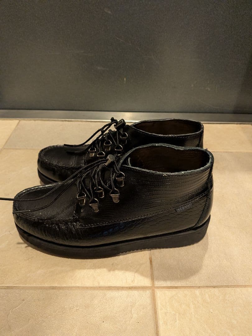 【美品】ENGNIEERED GARMENTS × SEBAGO OVERLAP