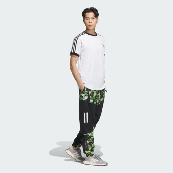 パンツ BAPE x adidas ABC Camo Pants Black L