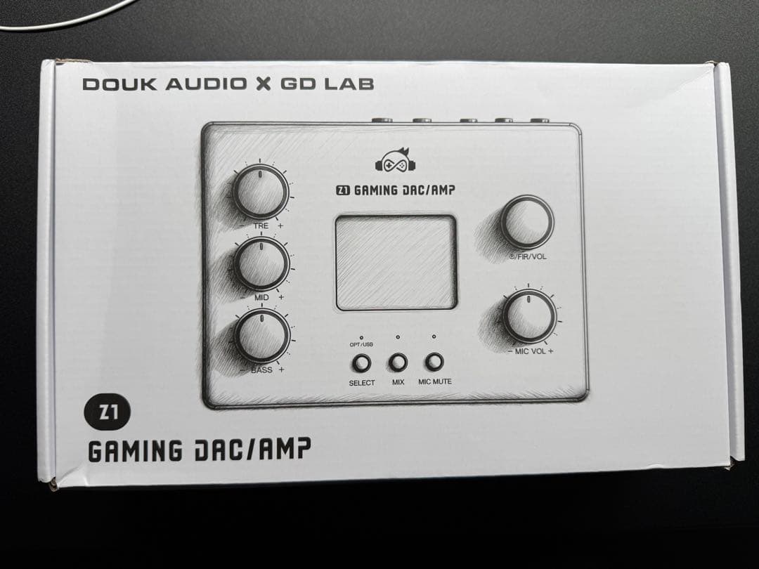 DOUK AUDIO X GD LAB Z1 ゲーミング DACアンプ 通常版