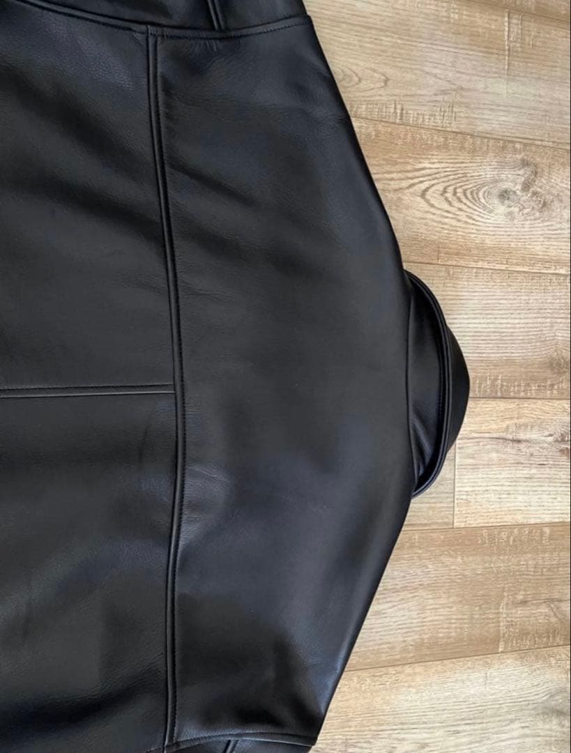 ジャケット・アウター OVY Waterproof Calf Leather Car Coat L