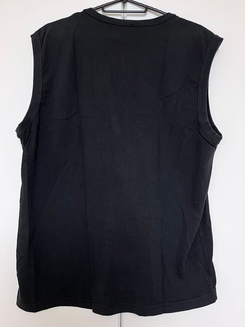 DIESEL ブラック ノースリーブ タンクトップ　XL