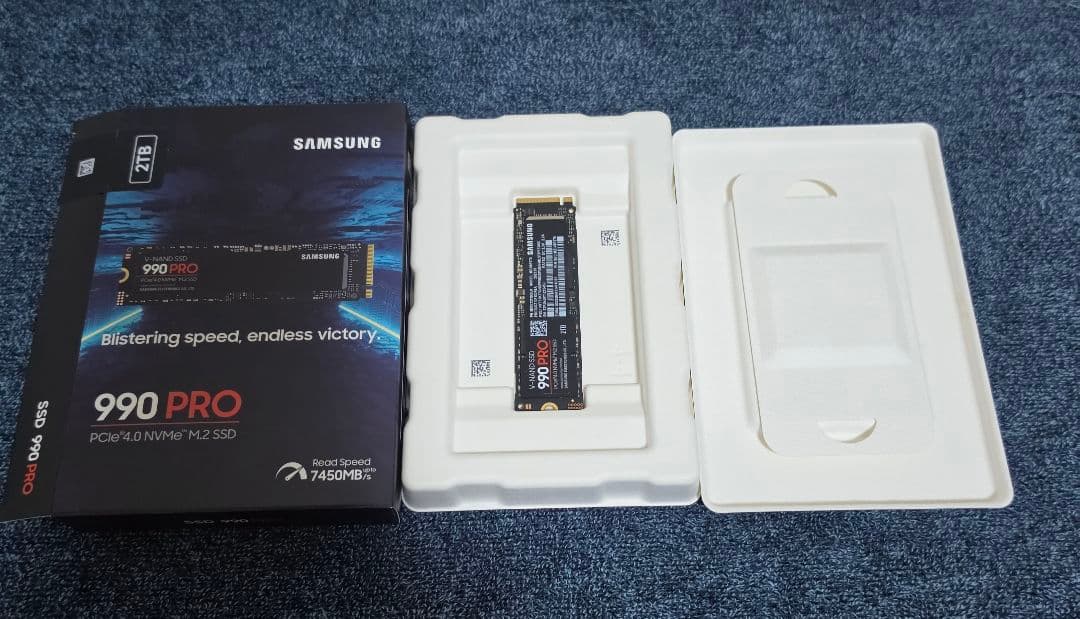 良品 Samsung 990 PRO 2TB NVMe SSD ★動作確認済