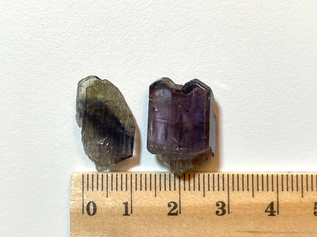 み*ん様 鉱物標本　Tanzanite タンザナイト非加熱　タンザニア産