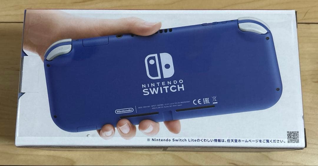 Nintendo Switch lite blue 新品未開封　未使用