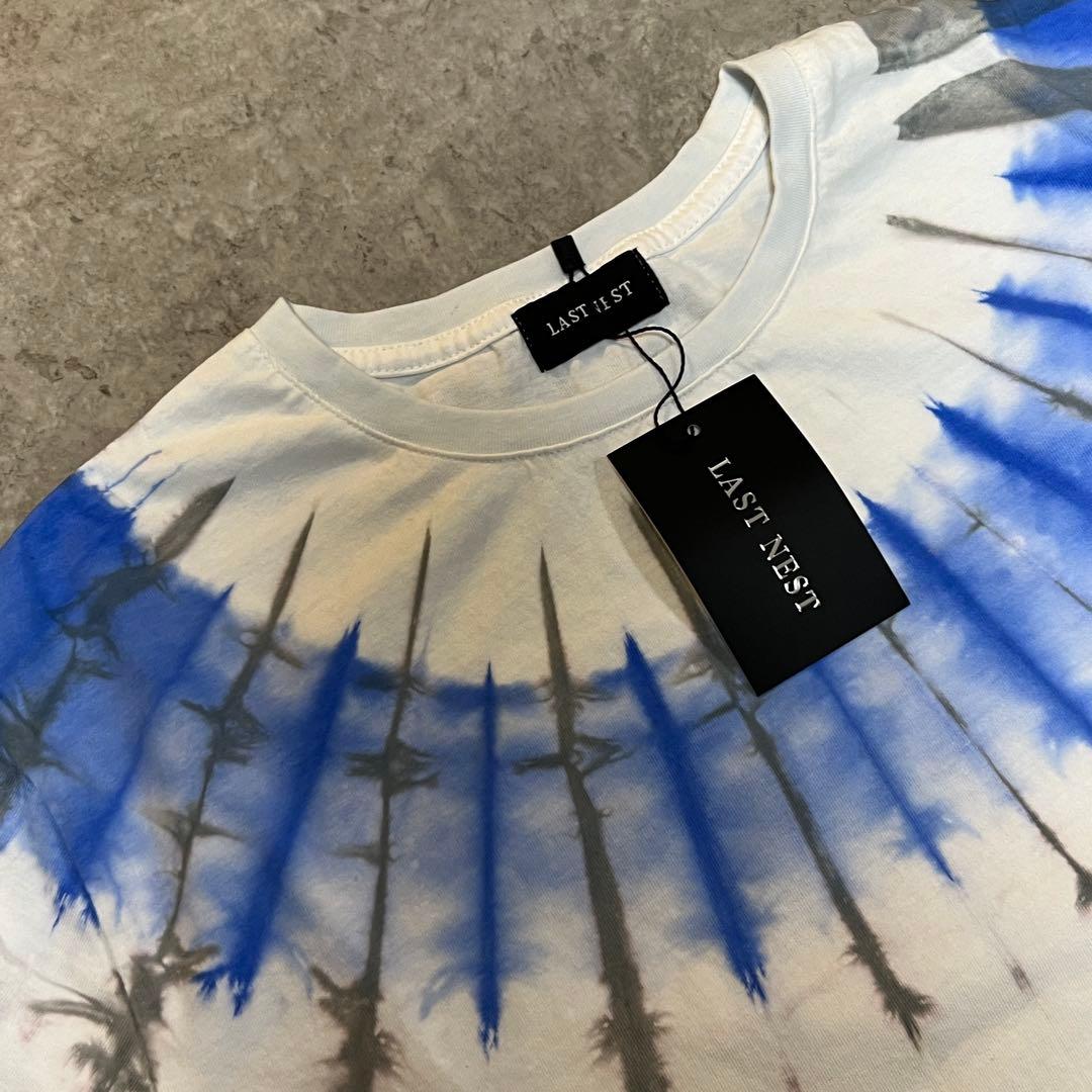 トップス LAST NEST tie dye s/s white tee White S
